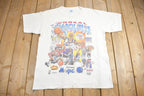 Vintage 1993 Shaquille O'Neal Orlando Magic NBA Comic Graphic T-Shirt