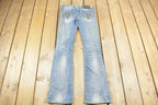 Vintage Y2K Miss Me Bedazzled Low Rise Jeans Size 26x32