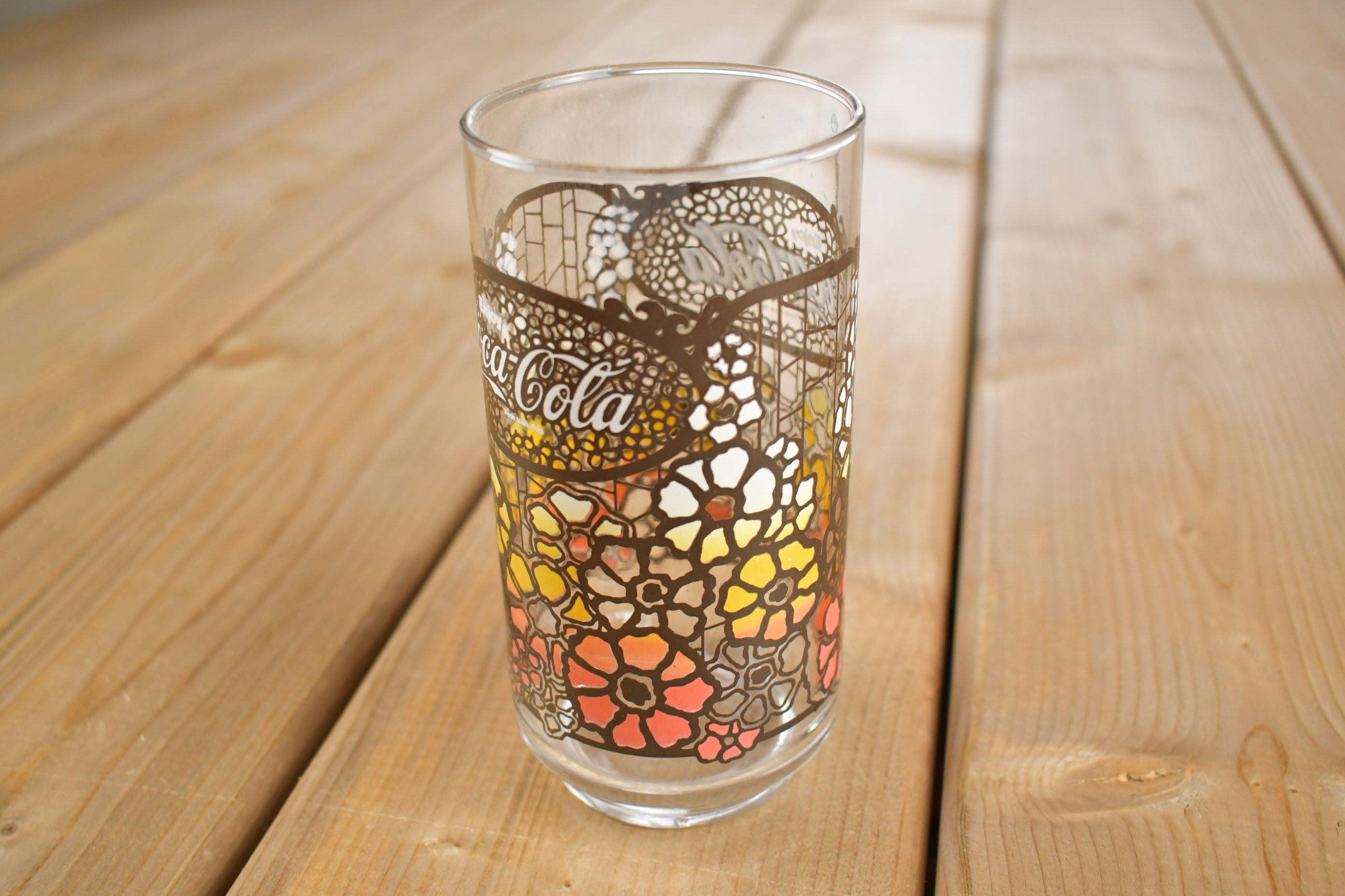 Vintage 1980s Coca Cola Flower Cup