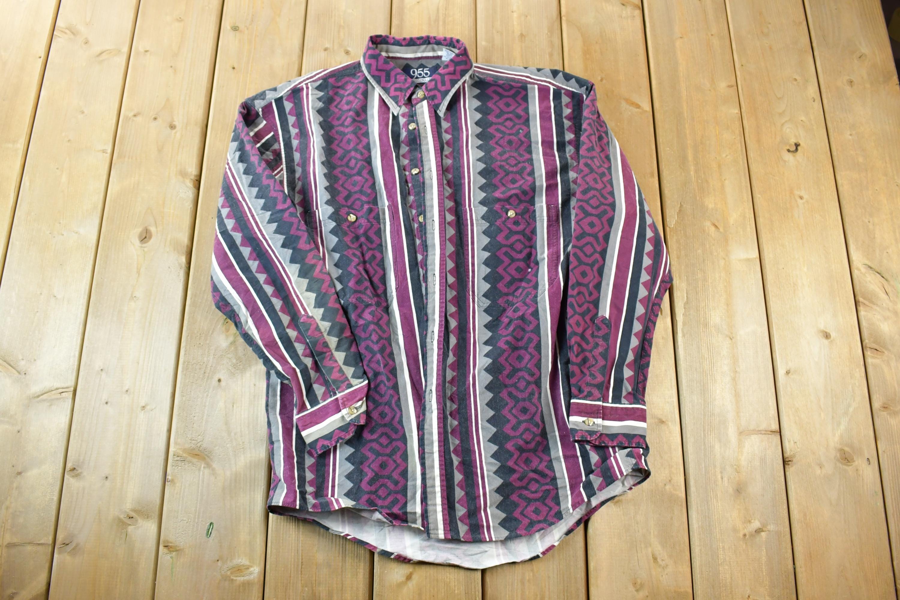 Vintage 90s 955 Origionals Western Button Up Shirt