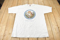 Vintage 1990s Endangered Leopard Theme Single Stitch Graphic T-Shirt Made In USA