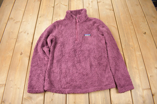 Vintage Y2K Patagonia Zip Fleece Sweater Size Womens S