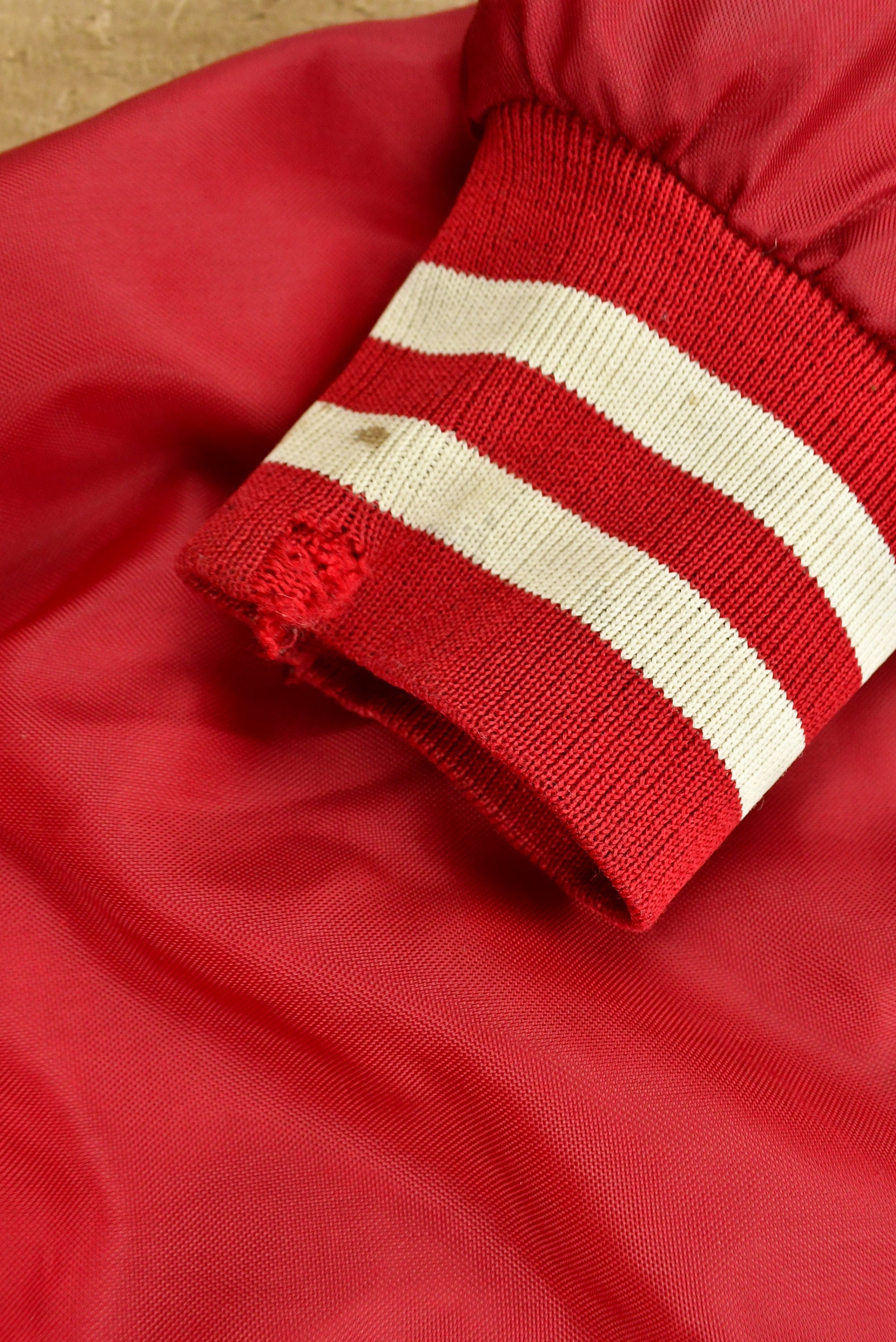 Vintage 1980s Jacoby Waterproofing Satin Work Jacket