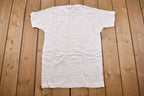 Vintage 1980s Fruit Of The White T-Shirt Deadstock