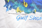 Vintage 1996 Gulf Shores Atlanta Whale Graphic T-Shirt