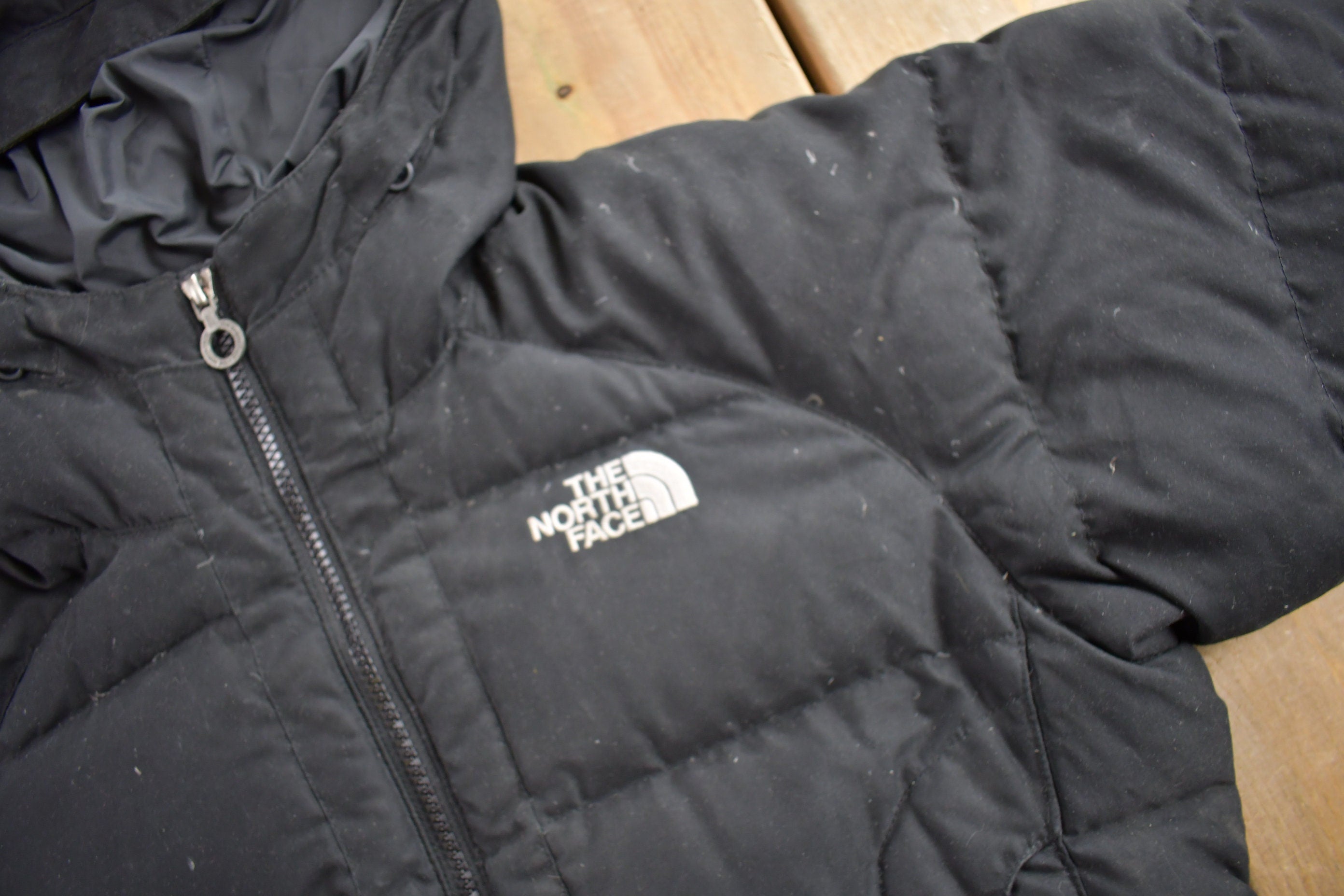 Vintage 1990s The North Face Women's Puffer Jacket  Goose Down Fill  Vintage Bubble Jacket  SIZE S