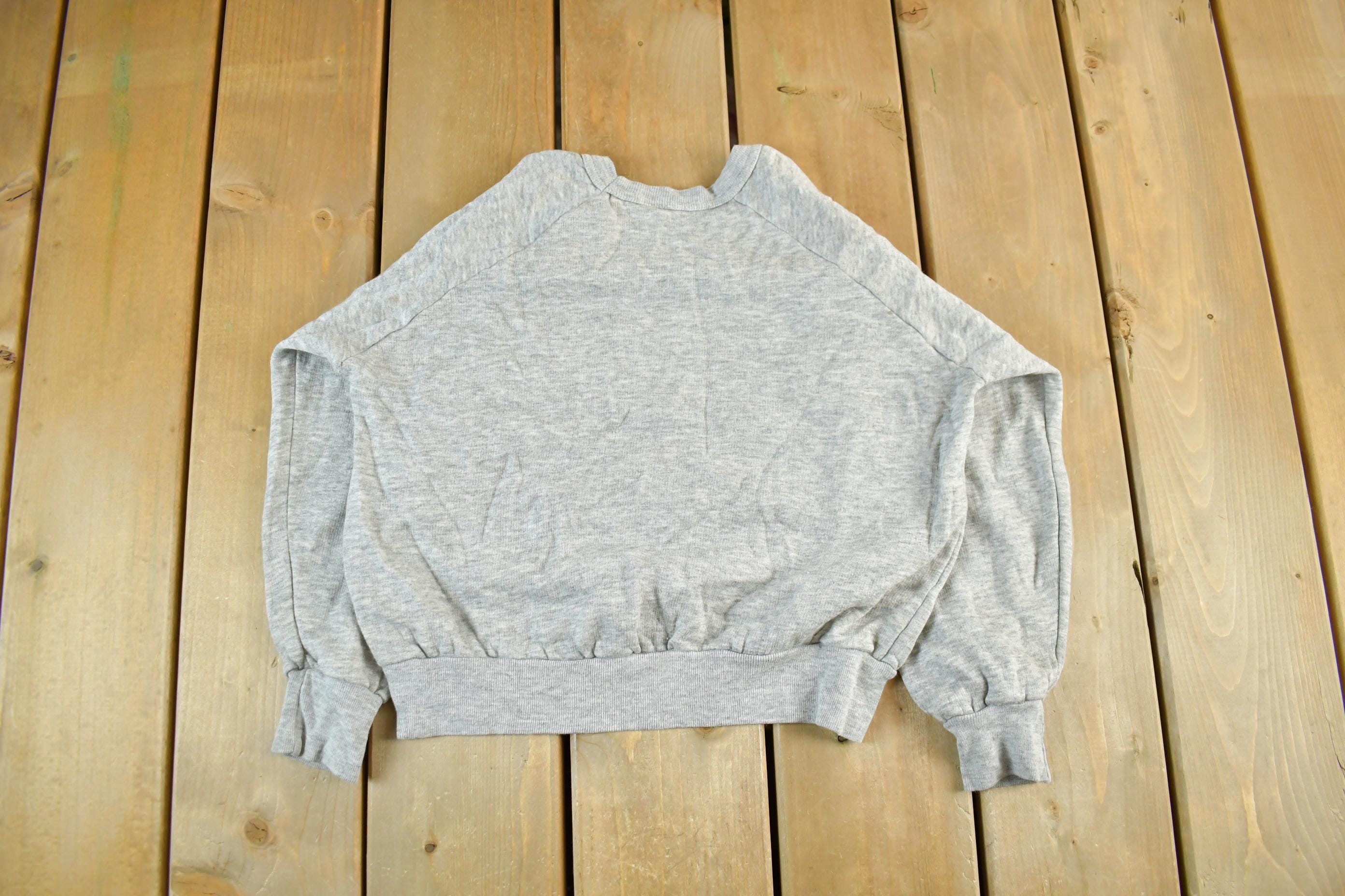Vintage 1980s Jasper Alberta Souvenir Crewneck Sweatshirt Youth Large