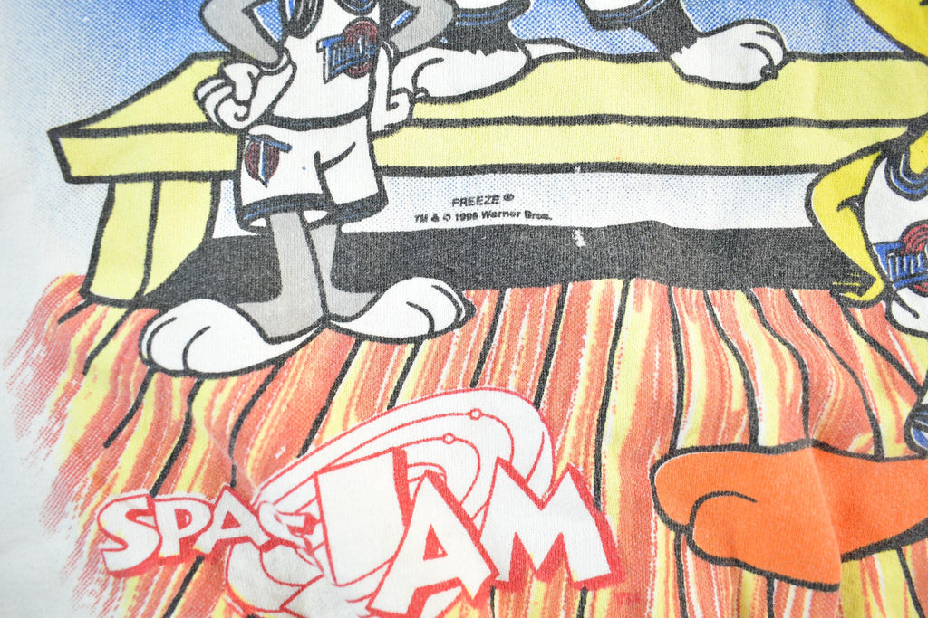 Vintage 1996 Space Jam Looney Tunes Crewneck Sweatshirt Men's Large