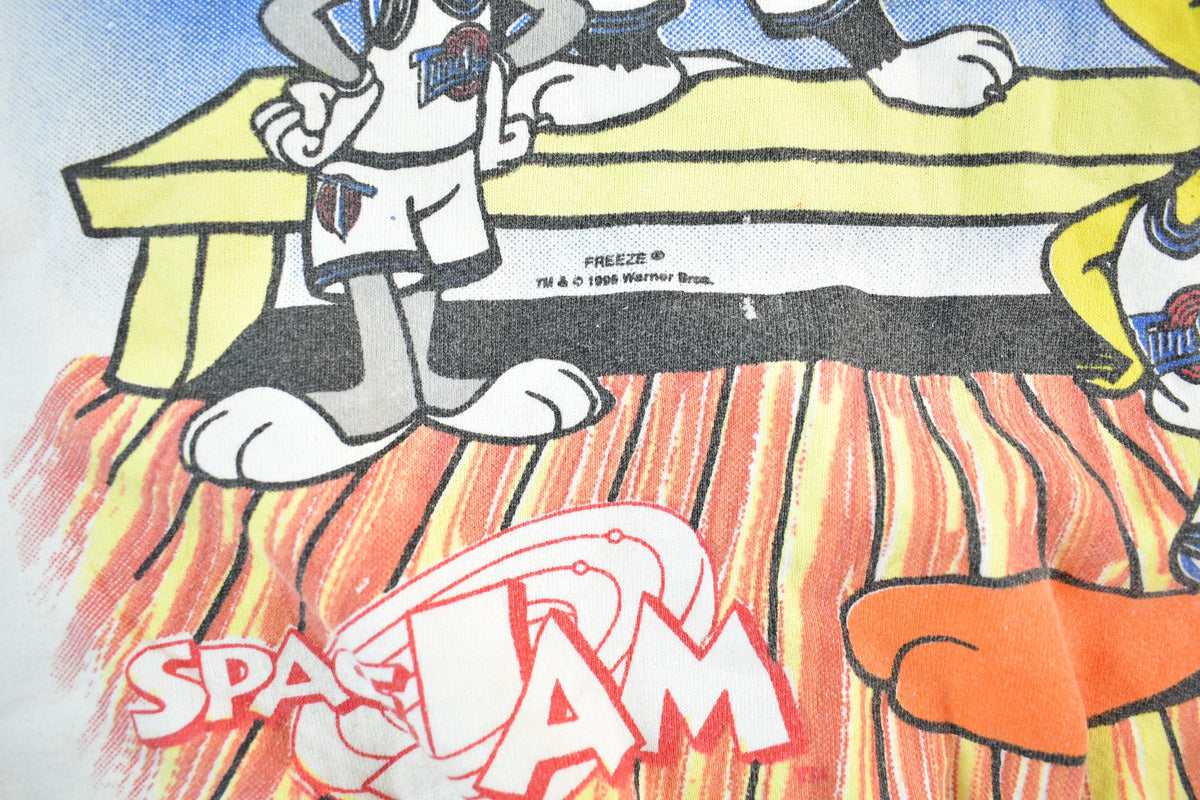 Vintage 1996 Space Jam Looney Tunes Crewneck Sweatshirt Men's Large