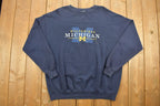 Vintage 1990's University of Michigan State Wolverines Collegiate Crewneck