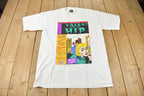 Vintage 1994 Deadstock The Tragically Hip Tales From The Hip Graphic Single Stitch Brockum Band Tee Made in USA