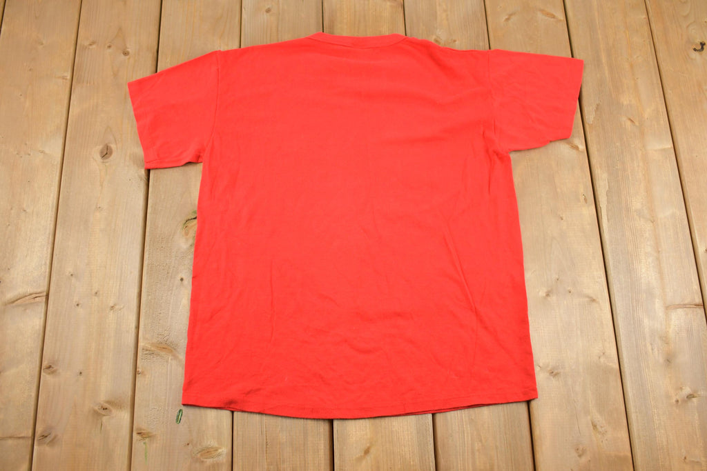 Vintage 1980s Russell Athletic Tennis League Made In USA T Shirt