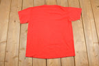Vintage 1980s Russell Athletic Tennis League Made In USA T Shirt