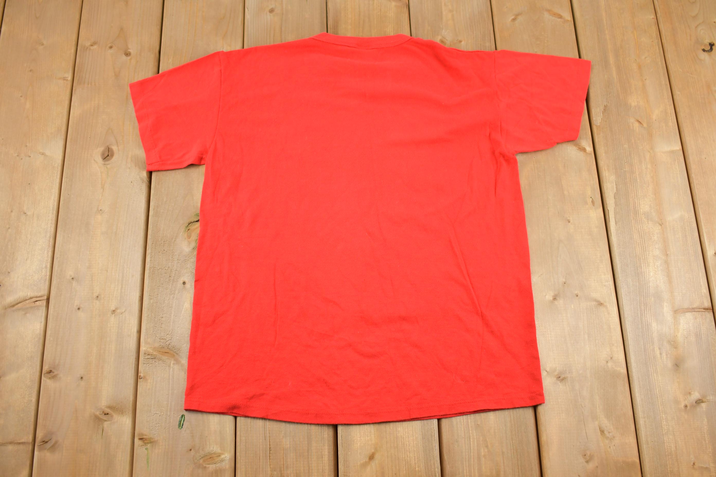 Vintage 1980s Russell Athletic Tennis League Made In USA T Shirt