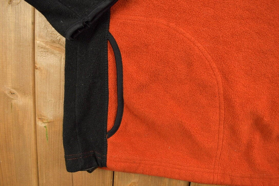 Vintage 1990s Misty Mountain Quarter Zip Fleece Sweater