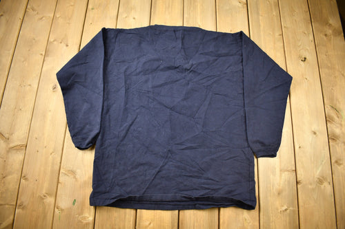 Vintage 1990s Best American Clothing Co Cute Floral Crewneck / 90s Crewneck / Grandma Sweater / American Streetwear / Made In USA