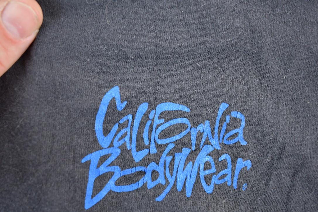 Vintage 1990s California Bodywear Souvenir Single Stitch Graphic Print T-Shirt Made In USA