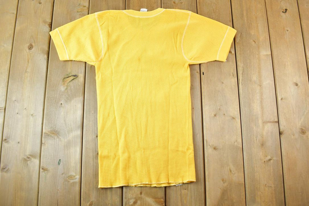 Vintage 1980s Sanfor Thermal Knit Souvenir T-Shirt Men's XS