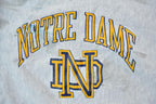 Vintage 1990s Champion Reverse Weave Warm Up Notre Dame Sweatshirt