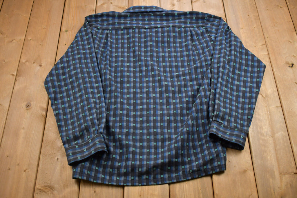Vintage 1990s IMiller Made In Canada Button Up Shirt