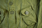 Vintage 1980s Canadian Army Military Field Jacket Men's Large
