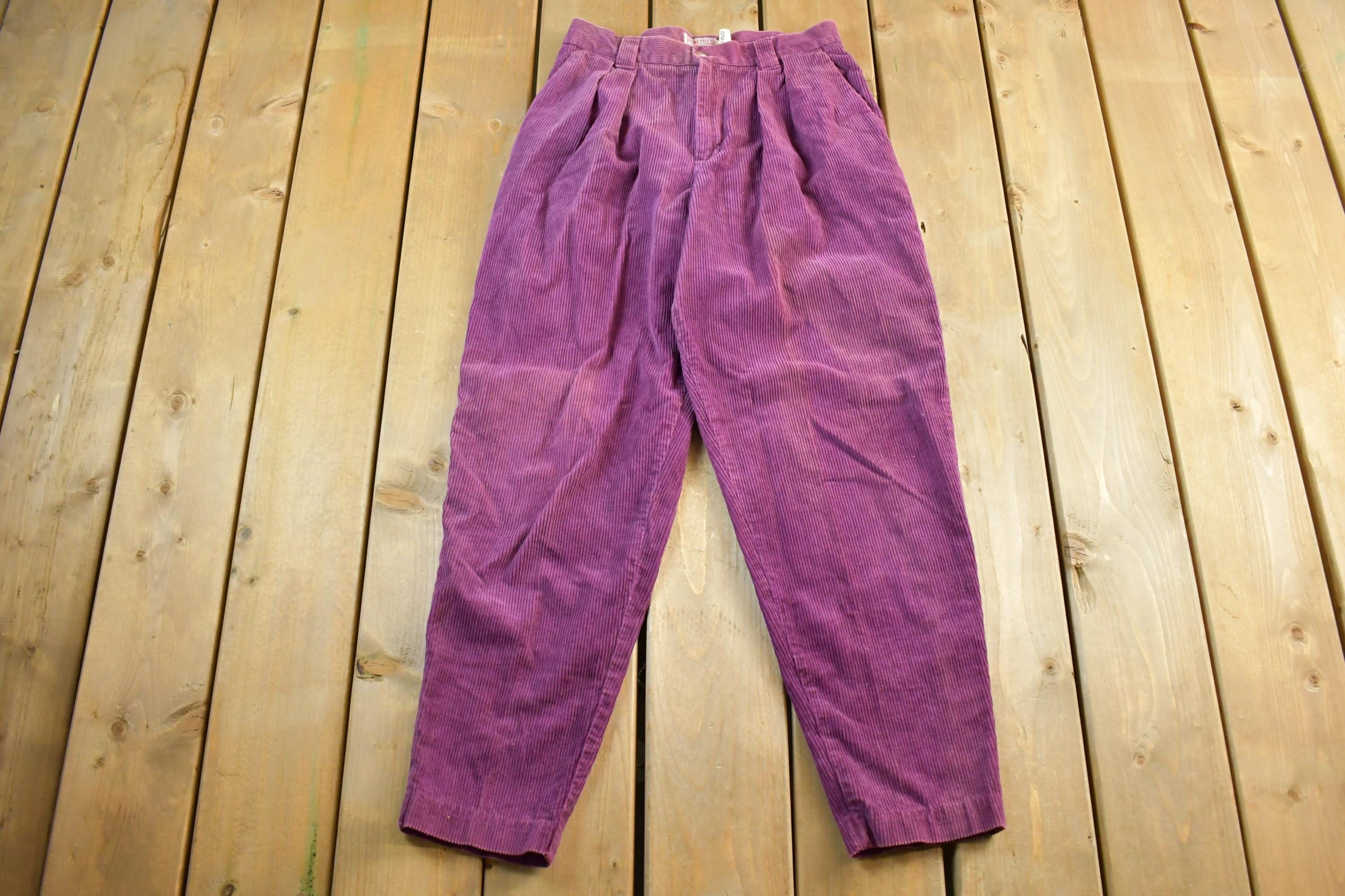 Vintage 1980s Palmettos Corduroy Pants Women's 27 x 28