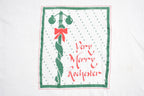 Vintage 1980s "Very Merry Rochester" Christmas Graphic T Shirt