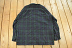 Vintage 1990s Pendleton Wool Flannel Button Up Board Shirt Men's XL