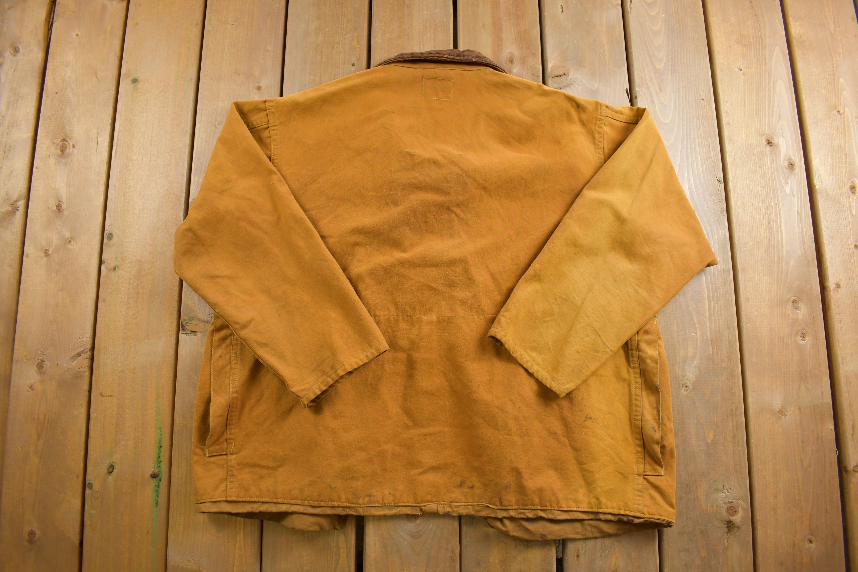 Vintage 1970s Bullseye Bill Canvas Work Jacket