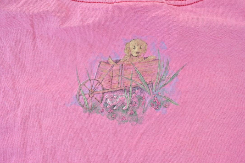 Vintage 1990s Northern Reflections Sleepy Puppy Graphic T-Shirt