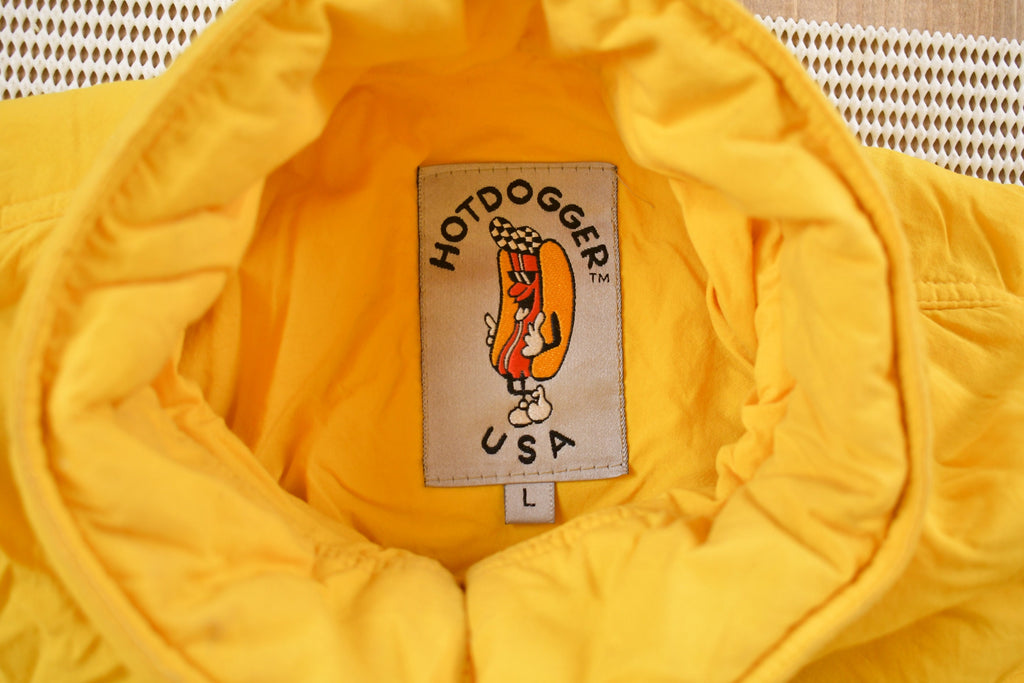 Vintage 1990s Hotdogger Quarter Zip Puffer Jacket