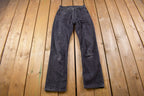 Vintage 1990s Levi's 501 Red Tab Embroidered Jeans Size 26 x 29