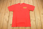 Vintage 1980s Performance Harley Davidson Syracuse New York Henley T-Shirt