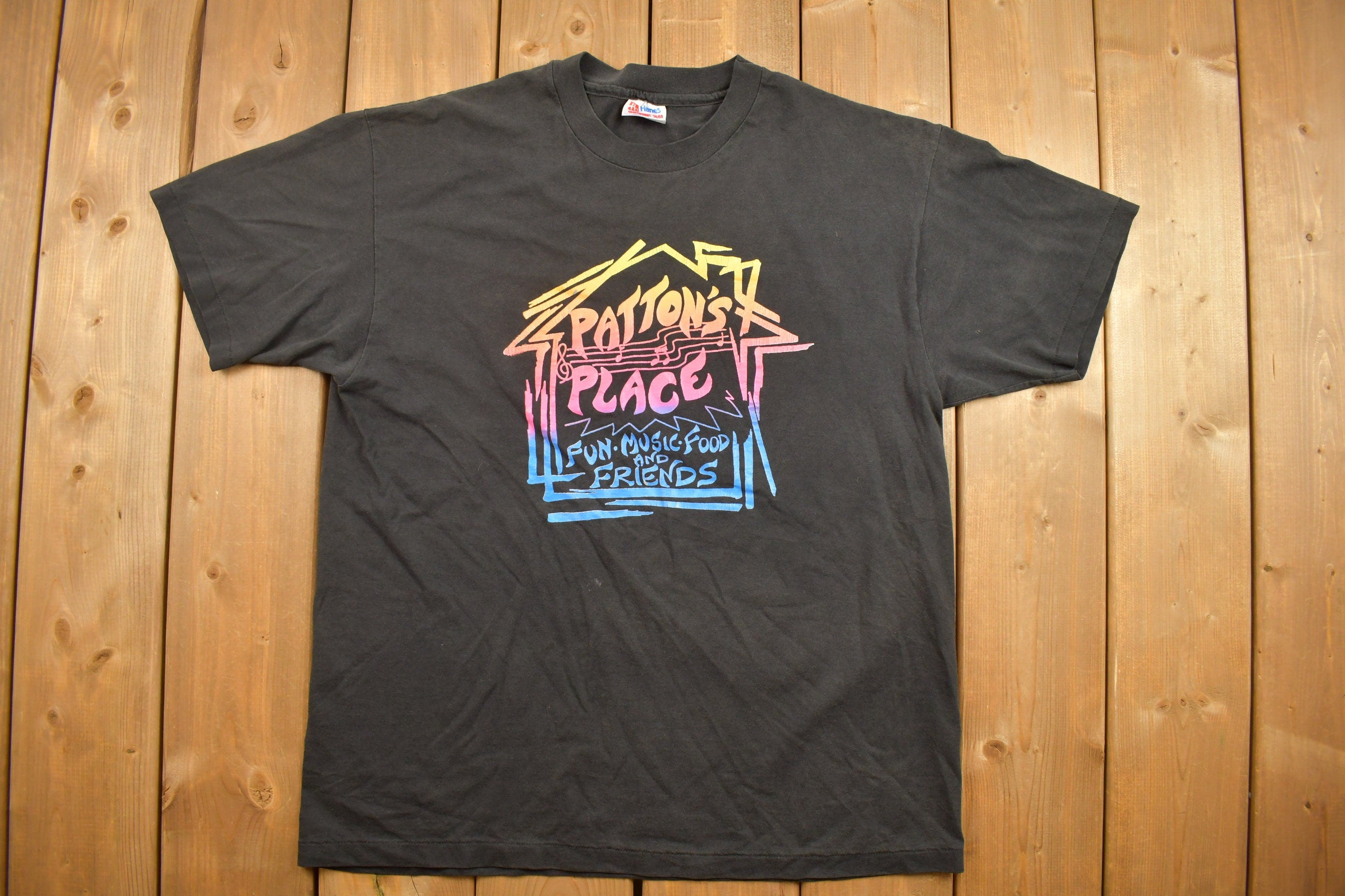 Vintage 1990s Patton's Place Graphic T Shirt
