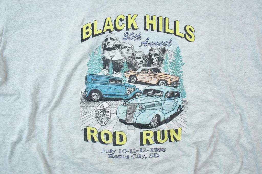 Vintage 1998 Black Hills Rod Run Souvenir T-Shirt