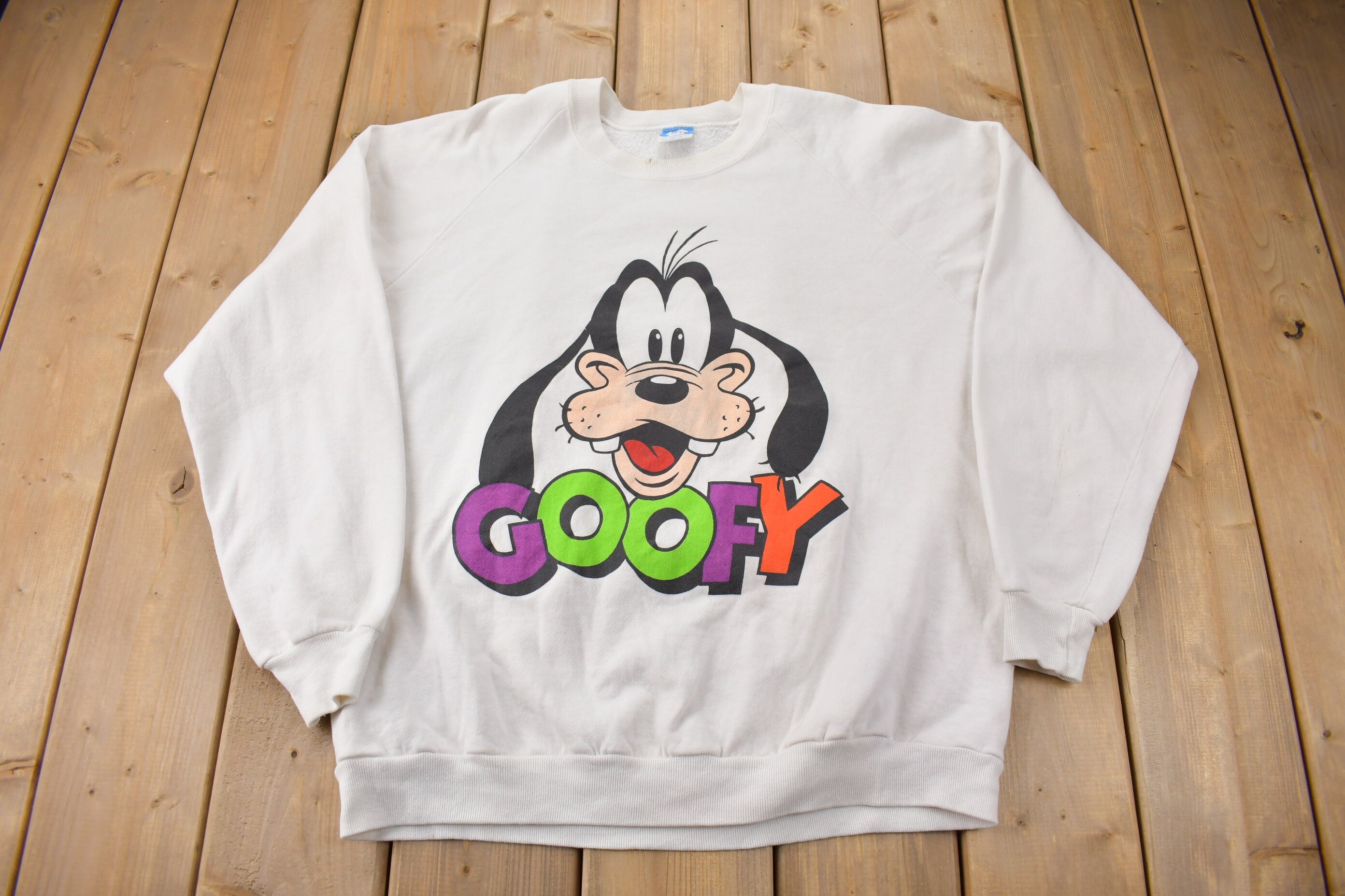 Vintage 1980s Goofy Graphic Disney Crewneck