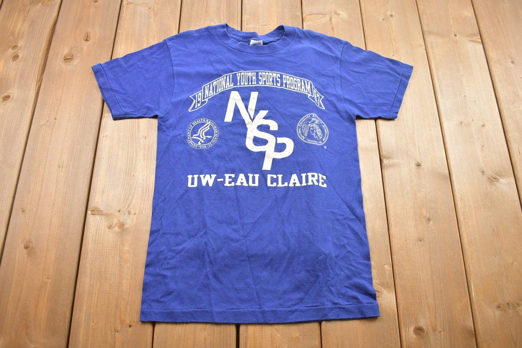 Vintage 1987 National Youth Sports Program Graphic T-Shirt