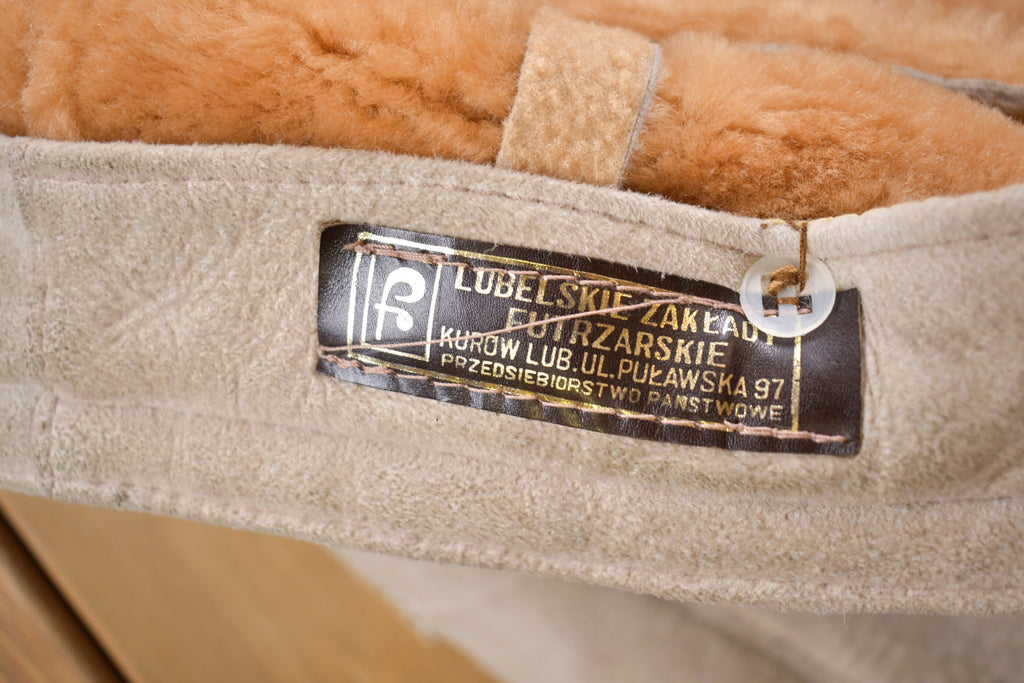 Vintage 1970s Woman's Shearling Leather Coat