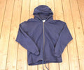 Vintage 1990s Russell Athletic High Cotton Full Zip Blank Crewneck Sweatshirt Men's M