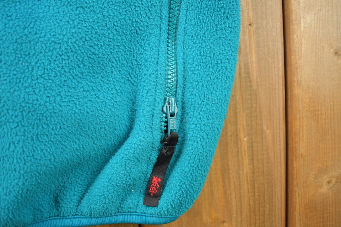 Vintage 1990s REI Full Zip Fleece Sweatshirt