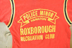 Vintage 1960s police Minor Roxborough Recreation Club Hamilton Graphic T Shirt