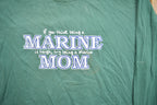 Vintage 1990s Cute "Marine Mom" Graphic Crewneck Sweater