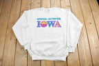 Vintage 1990s Special Olympics Iowa Crewneck Sweatshirt