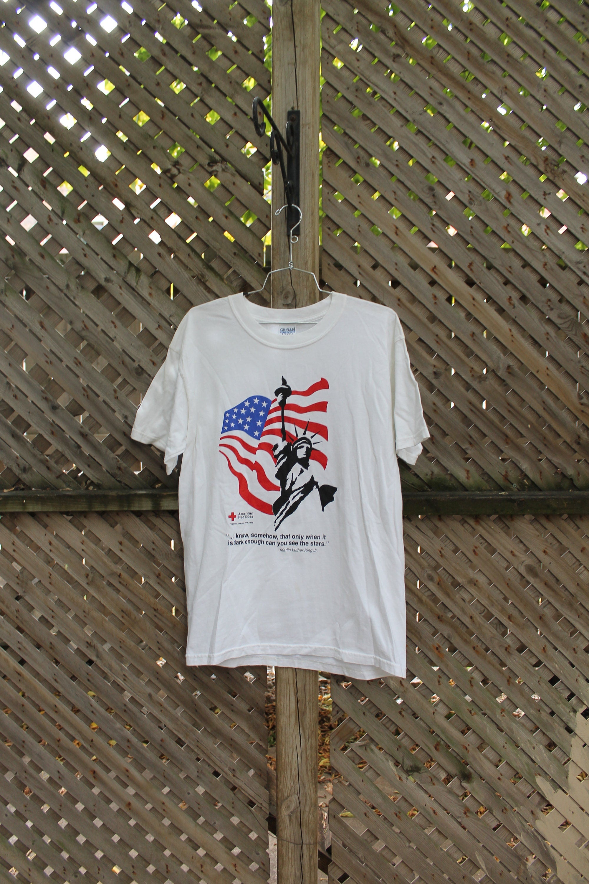 Vintage 1990s Martin Luther King Jr Quote T Shirt