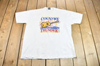 Vintage 1995 Lake Geneva Wisconsin Country Thunder Concert Single Stitch Graphic T-Shirt