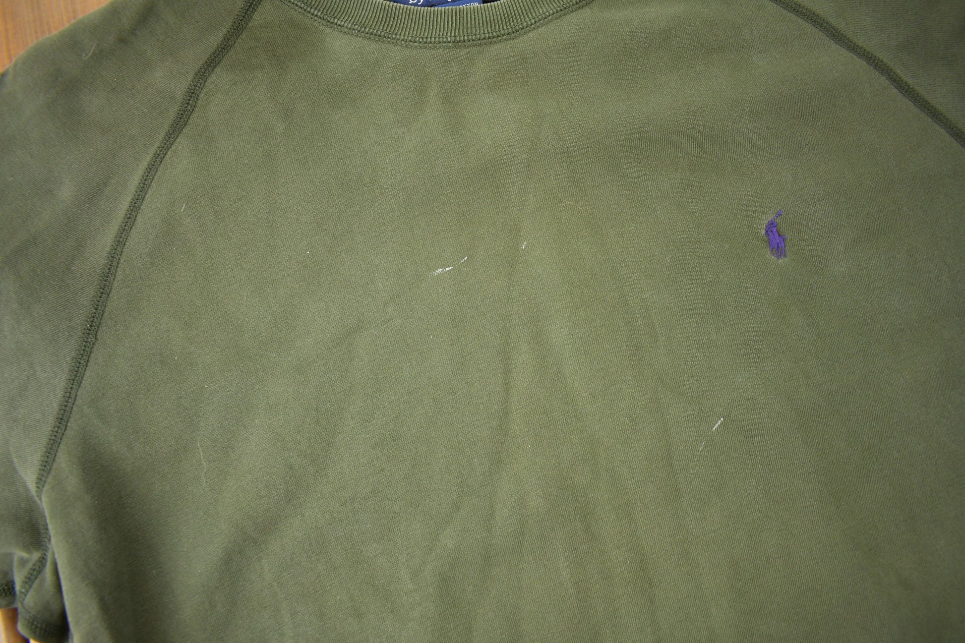 Vintage 1990s Polo Ralph Lauren Raglan Crewneck Sweatshirt