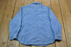 Vintage 1990s Poetic License Western Style Button Up Rodeo Shirt