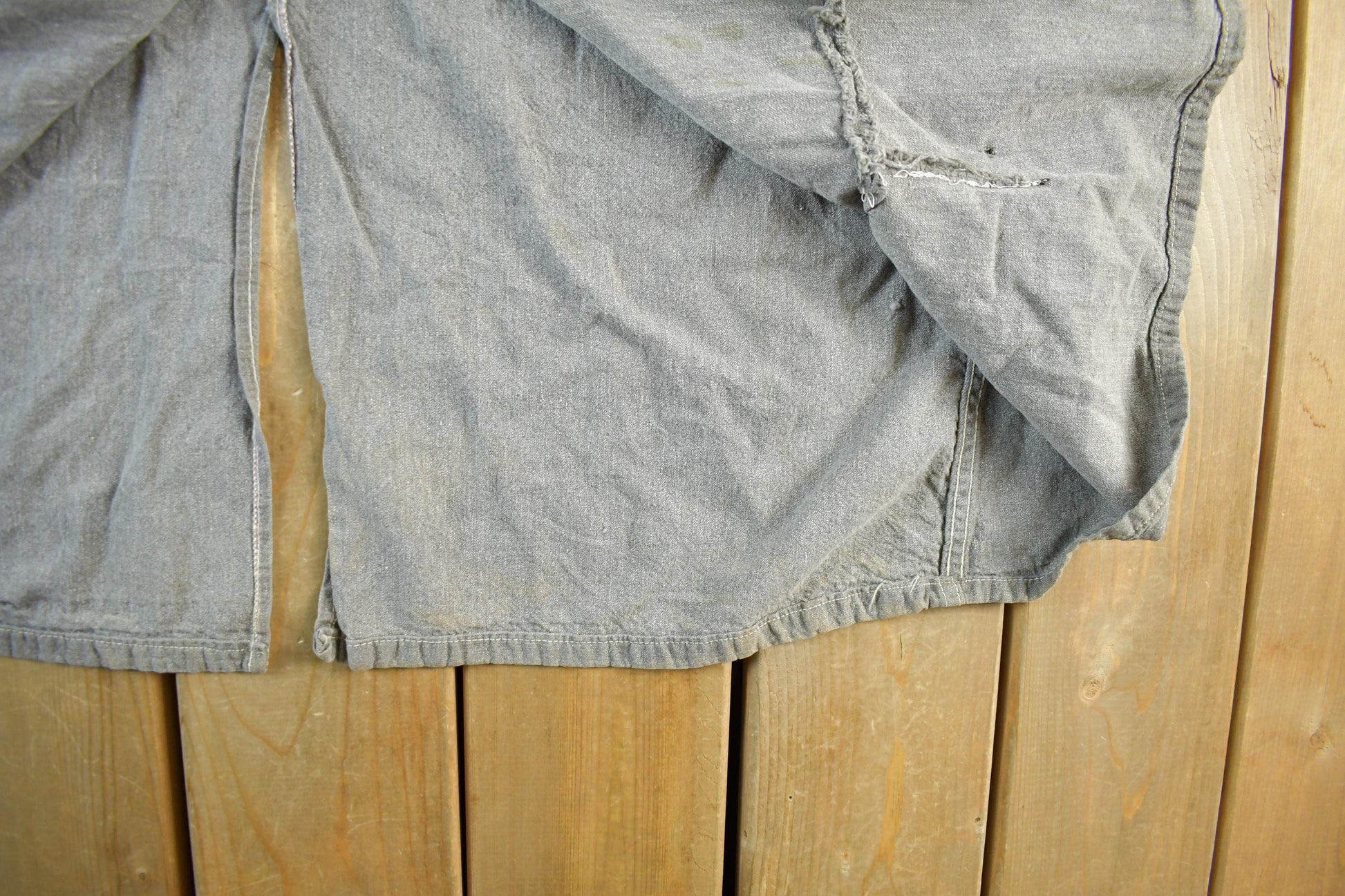 Vintage 1940s 3 Pocket Shop Coat Men's XL