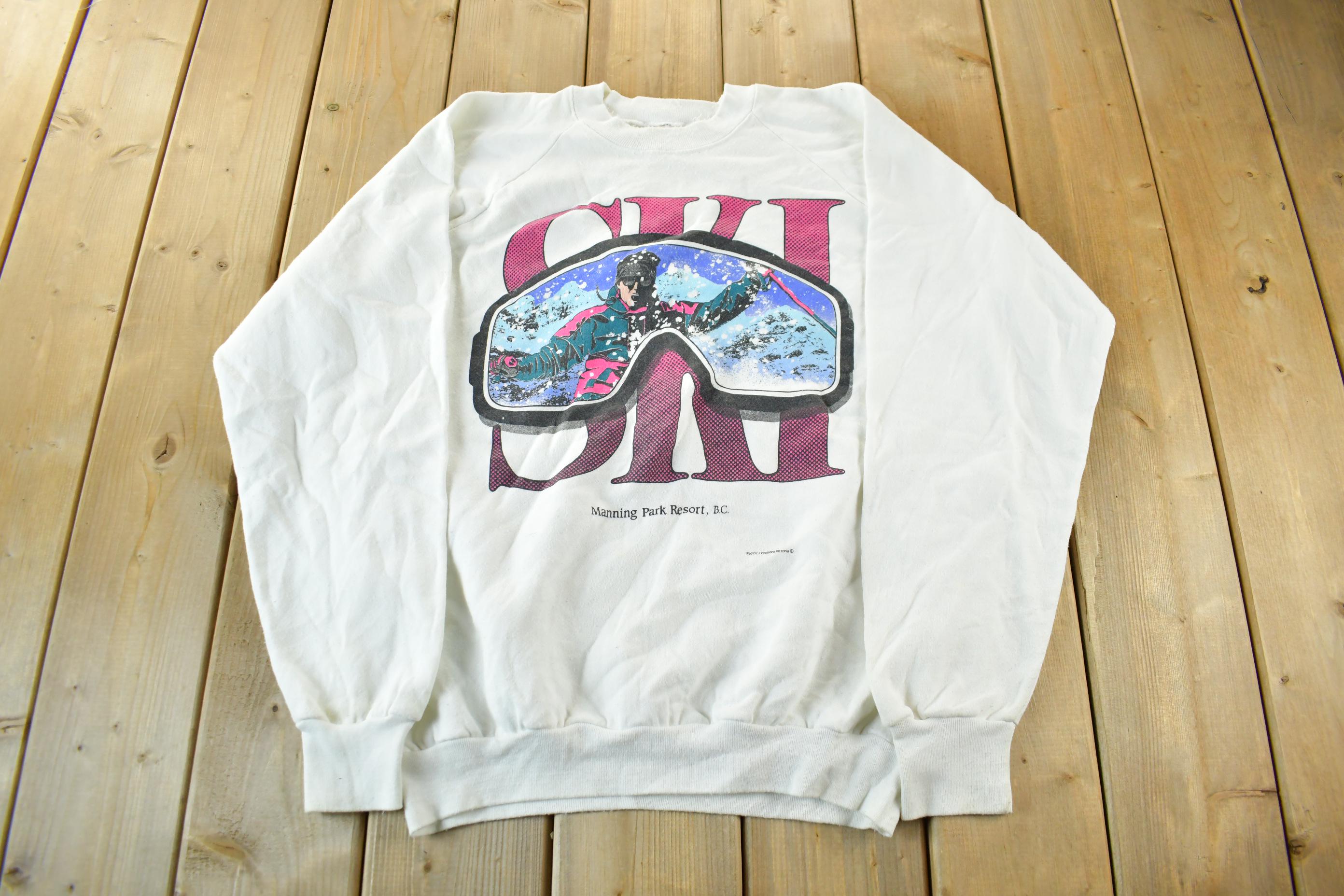 Vintage 1990s Ski Crewneck Sweater