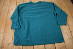Vintage 1990s Disney Snow White Seven Dwarves Embroidered Fleece V-Neck Sweater
